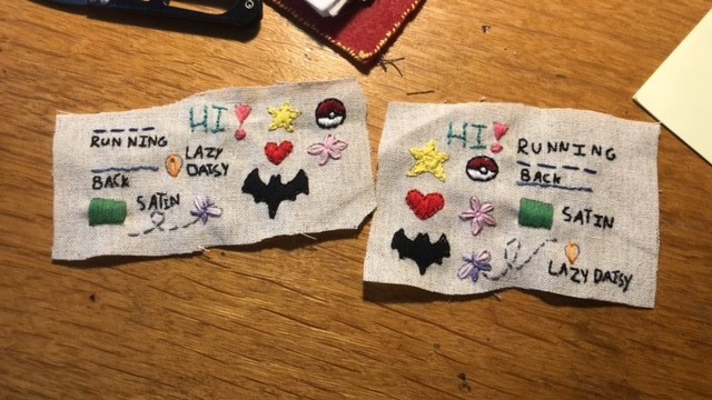 Embroidery workshop